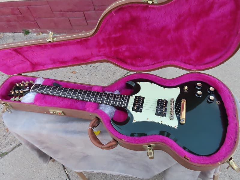 GIBSON 1993 SG SPECIAL CUSTOM SHOP METALLIC TEAL GREEN from