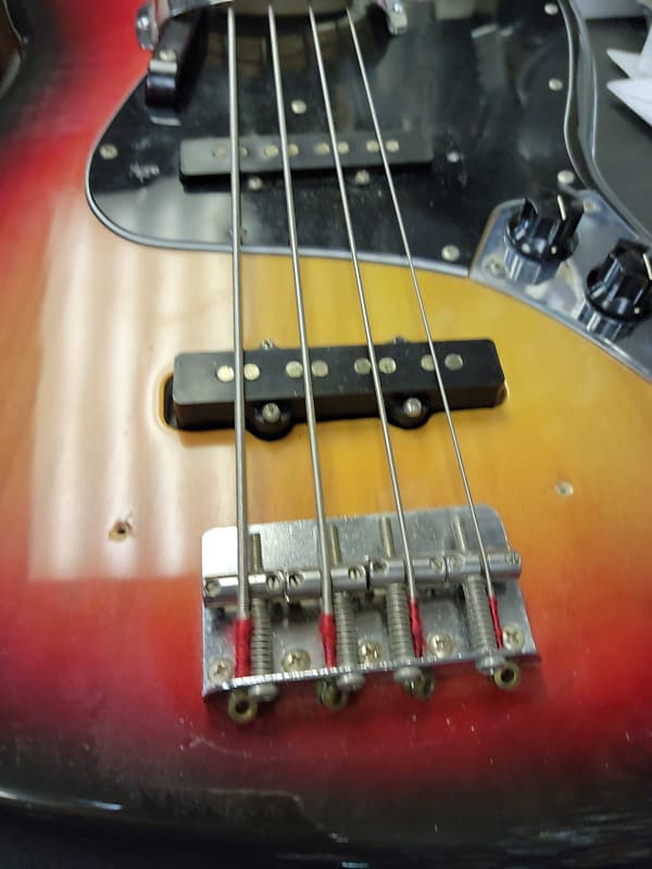 obje ジャズベース Fender Jazz Bass 1976 3-tone Sunburst | Reverb