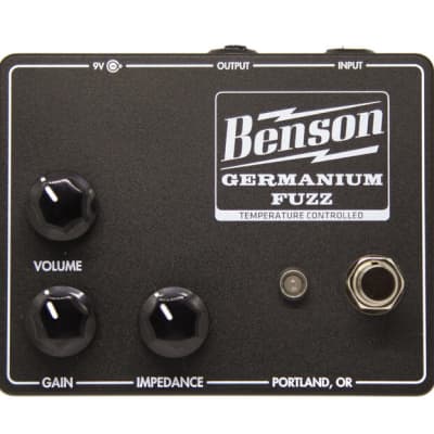 Benson Amps Germanium Fuzz Black for sale