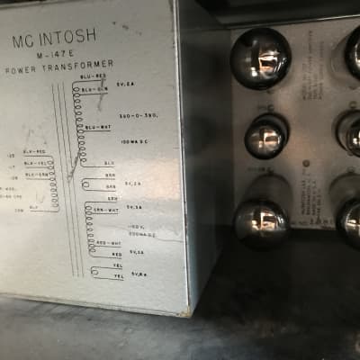 McIntosh MI 200 Monoblock Tube Amplifier Pair | Reverb