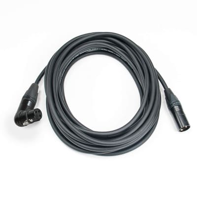 Elite Core Premium Tour-Grade Microphone Cable | Triple Shielded | Neutrik Connectors | Right-Angle | Hand Soldered | 15' ft | CSM2-RAFN-15 image 1
