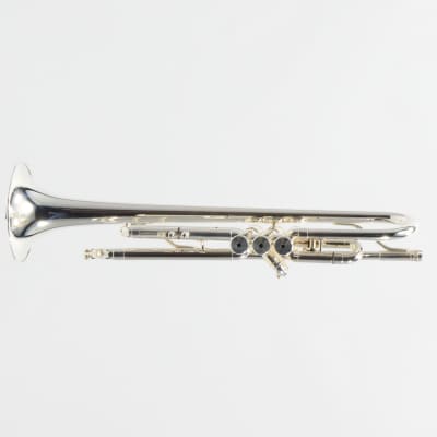 King Model 2055T 'Silver Flair' Intermediate Bb Trumpet SN 658768 OPEN BOX image 20
