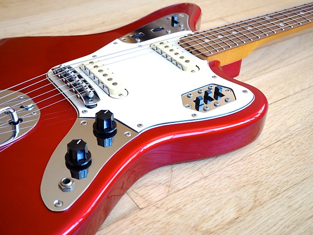 1998 Fender Jaguar '62 Vintage RI Electric Guitar JG66 Candy