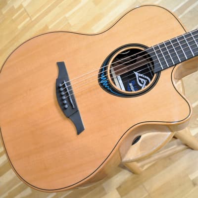 LAG Tramontane BlueWave TBW2ACE / Auditorium Cutaway Smart Guitar / by Maurice Dupont for sale