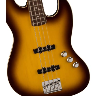 Fender Aerodyne Special Jazz Bass in Chocolate Burst image 2