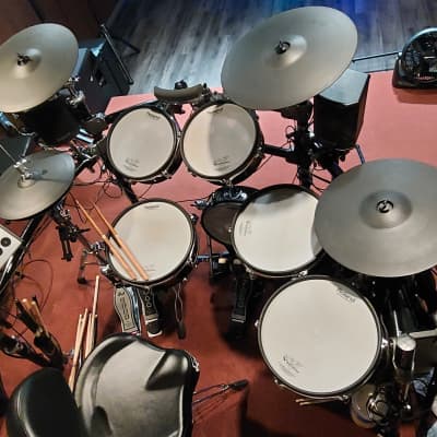 Roland TD-20 TDW-20 EXPANDED Drum Set Kit w/ V-Drum speakers DW 9000 Hi Hat Pedals and more