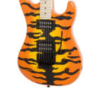 KRAMER Pacer Vintage in Orange Burst mit Tiger Graphic  - E-Gitarre