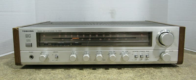 Vintage Toshiba SA-3500 AM/FM Stereo Receiver 35W per Channel Tested &  Working