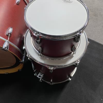 Gretsch Marquee Series Drum Set 3 Piece - Satin Dark Cherry - 12/16/22 image 6
