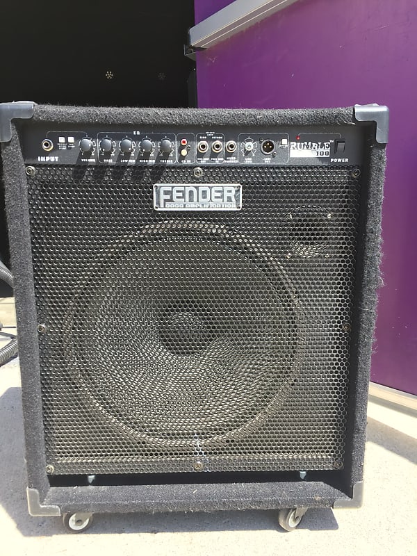 Fender Rumble 100 Bass Combo Amp (w/casters) image 1