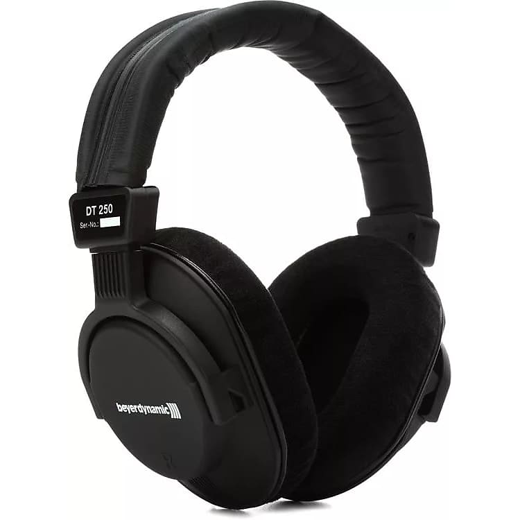 Beyerdynamic DT-250 80 Ohm Closed-Back Broadcast &amp; Studio Headphones  			
