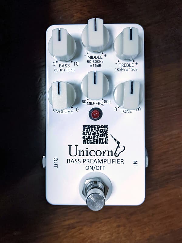 Freedom Custom Guitar Research Unicorn Bass Pre-Amp image 1