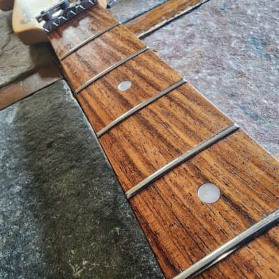 Fender Squier Showmaster strat neck reverse heasdstock 1999 - maple/rosewood image 6