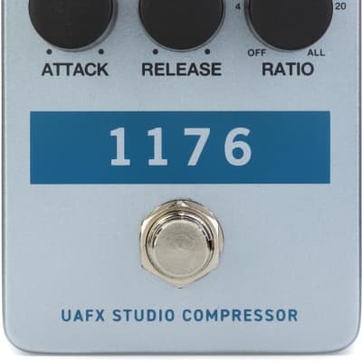 Universal Audio UAFX 1176 Studio Compressor Pedal image 1