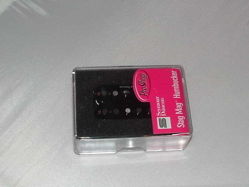 Seymour Duncan SH-3 Stag Mag Humbucker Guitar Pickup   Black  New with Warranty image 1