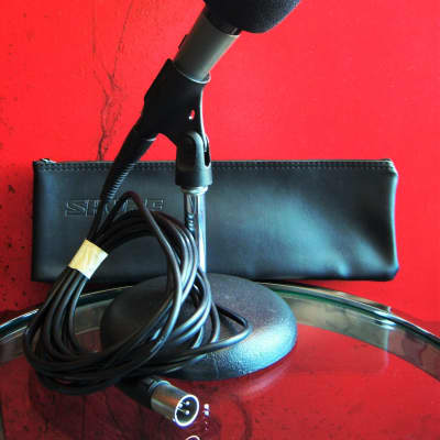 Vintage 1970's Shure PE50SP SUPER PRO dynamic cardioid microphone Low Z w accessories SM58 # 5 image 1