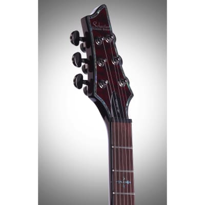 Schecter C-1 Hellraiser Electric Guitar, Black Cherry image 9