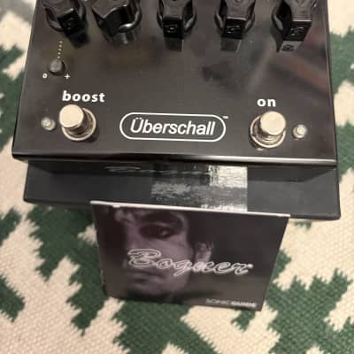ギター Bogner Uberschall Pedal Bogner Uberschall - Distortion/Boost Pedal - Black Finish
