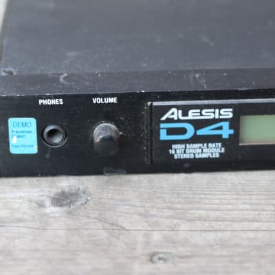 Alesis d-4 sampler