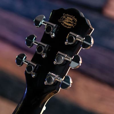 Washburn Festival Series Model EA10B Black Acoustic Electric Petite Jumbo Guitar image 6
