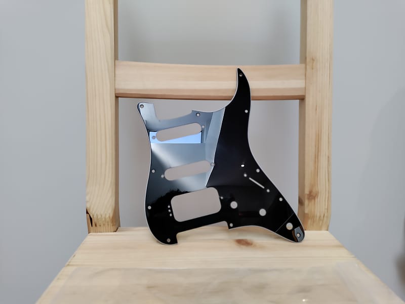 Fender American Standard Black HSS Pickguard Reverb