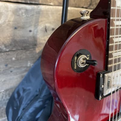 SPRING STOCK UP// RARE Epiphone Limited Edition Custom Shop Les Paul Studio Wine Red image 6