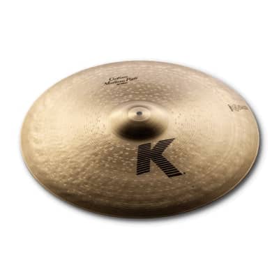 Zildjian 22 Inch K Custom Medium Ride Cymbal K0856 642388110492 image 1