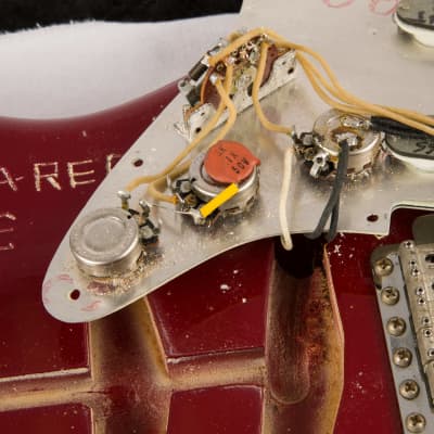 Fender Certified Vintage™ 1965 Stratocaster Candy Apple Red image 8