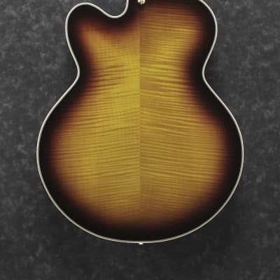 Ibanez Artcore Expressionist AF95FM Electric Guitar, Antique Yellow Sunburst image 2