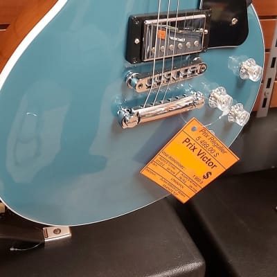 Gibson Les Paul Modern 2019 - 2020 Faded Pelham Blue Top image 2