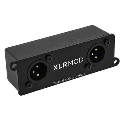 NEW TEMPLE AUDIO XLR PASS THRU MODULE MALE + MALE image 6