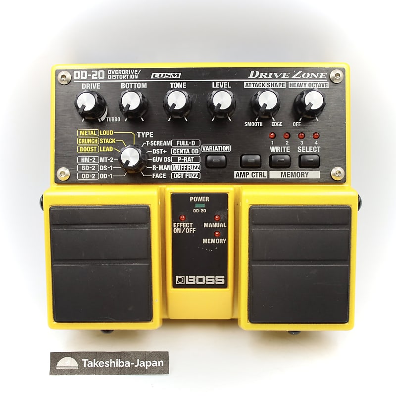 ギター BOSS OD-20 OVERDRIVE/DISTORTION BOSS - OD-20 | Drive Zone