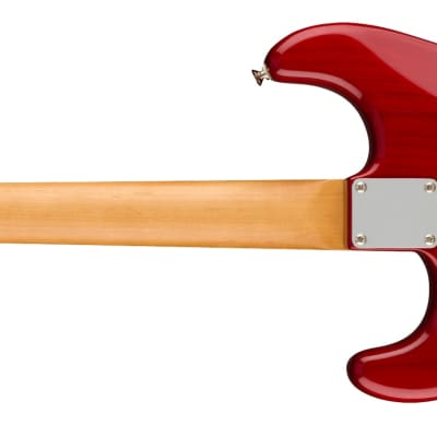 Fender Noventa Stratocaster 2021 - Present - Crimson Red Transparent (Serial # MX21099424  ) Floor Model/Demo image 3