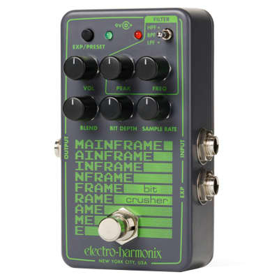 ギター Electro Harmonix Bit Crusher Electro-Harmonix Mainframe Bit Crusher Pedal | Sweetwater