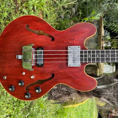 1968 Gibson EB-2 DC Bass - Cherry - All Original - OHSC for sale