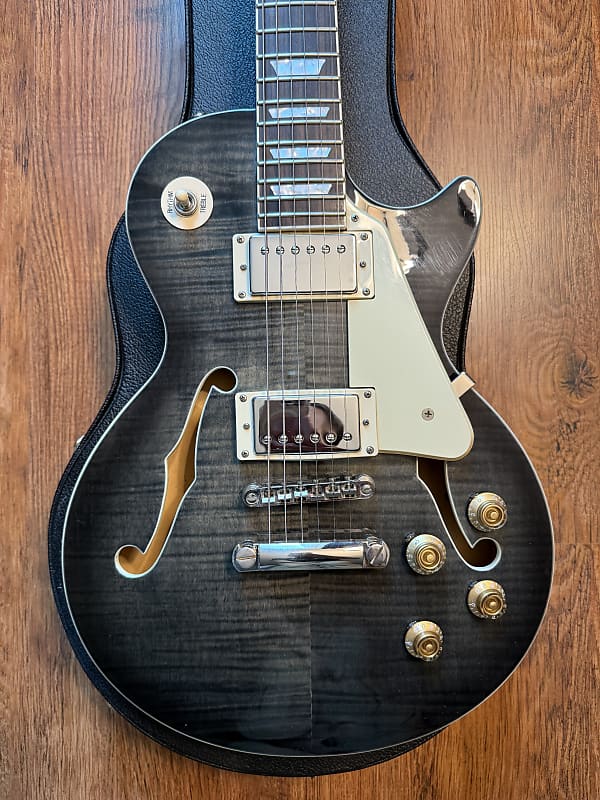 Epiphone エピフォン　Les Paul ES PRO Epiphone Les Paul ES PRO Trans Black エレキギター初心者14点