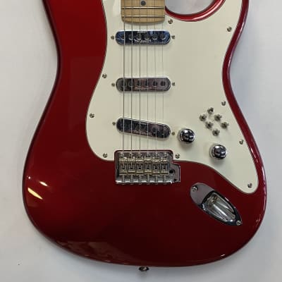 2012 Fender USA Stratocaster Candy Apple Red image 1