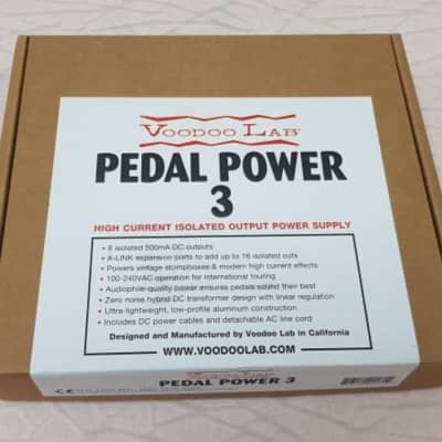 Pedal Power 3 High Current 8-output Isolated Power Supply 230V image 1