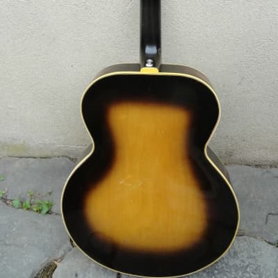 Extremely Rare Vintage Minty 1948 Gibson National Aristocrat 1110  Arch Top Jazz Guitar Video image 3