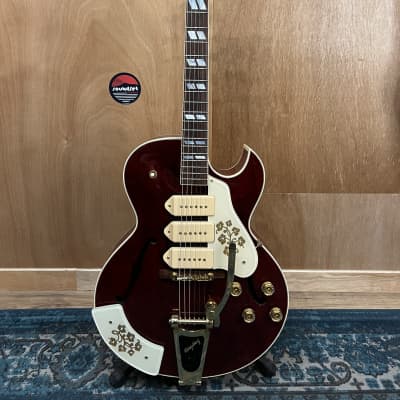 Gibson ES-295 1998 - Custom color Red Wine for sale