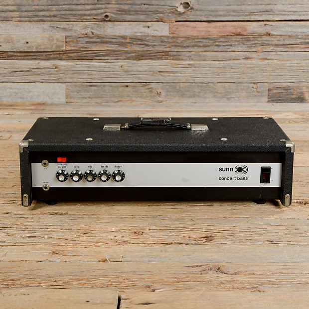 Sunn Concert Bass Head 1974 - AS IS | Reverb