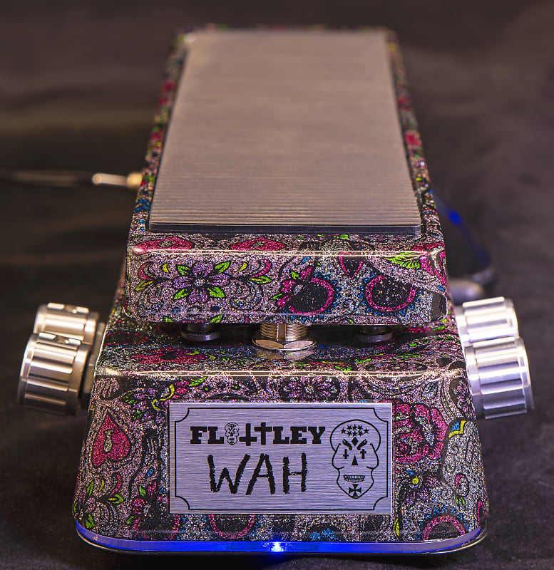 Flattley Guitar Pedals Flattley Wah Type I 2 Inductors/Blue Reverb
