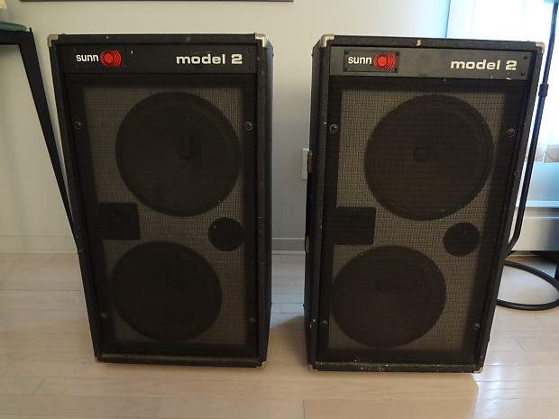 Sunn pa discount speakers