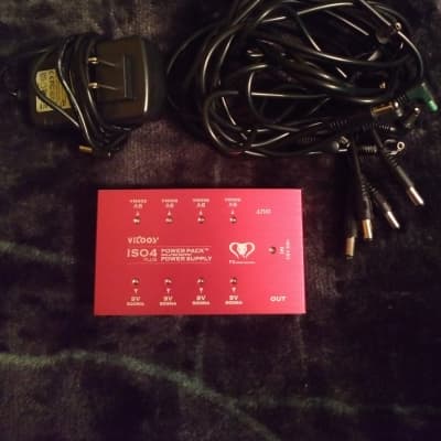 Vitoos ISO4PLUS 8 Outputs 500mA Guitar Bass Effects Power supply