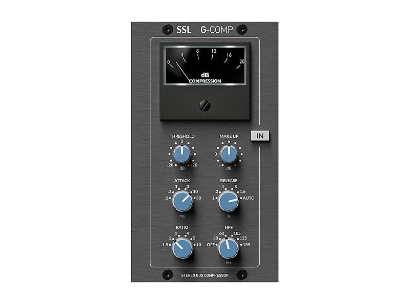 Solid State Logic G-Comp Stereo Bus Compressor - 500 Series [DEMO] image 1