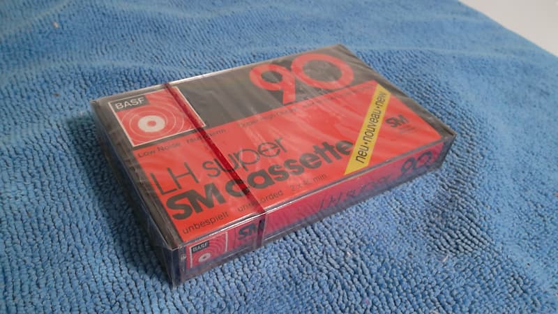 1-1979 BASF LH Super 90 Ferric Cassette Tapes 90 Mins Sealed Will Combine Shipping Super Rare! image 1