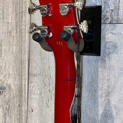 2021 Hagstrom Viking Wild Cherry Transparent Electric Semi Hollowbody, Help Support Small Business ! image 12