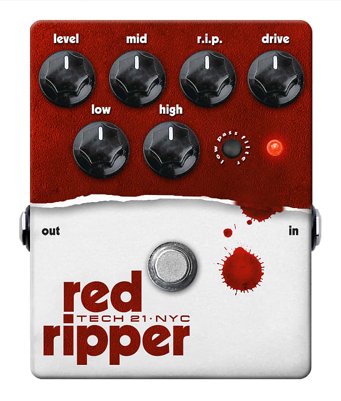 TECH 21 NYC red ripper ベースエフェクター Tech 21 Red Ripper | Reverb