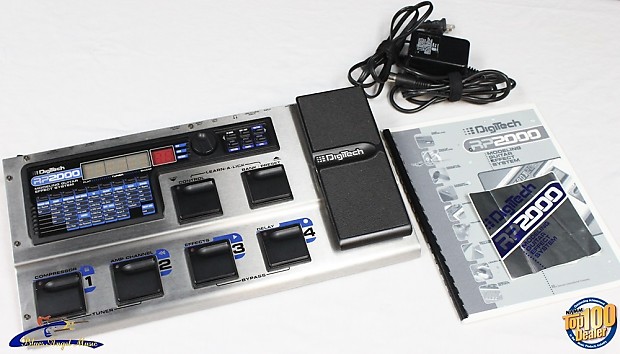 DigiTech RP2000 Guitar Multi-Effects Processor w/ Manual & Box, Pedal #28806