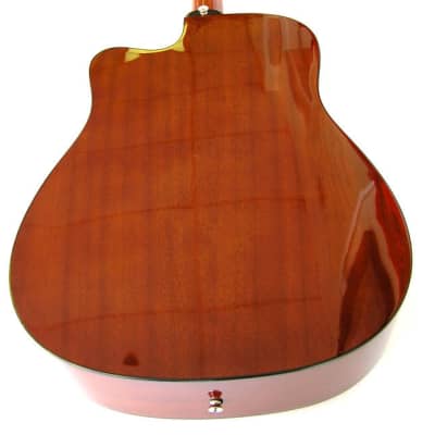 Kona Pro Cutaway Acoustic Guitar - Gloss Finish image 4
